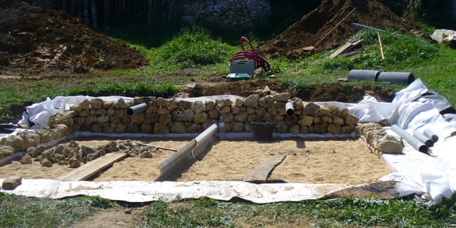 Eau épurée retournant dans le milieu naturel